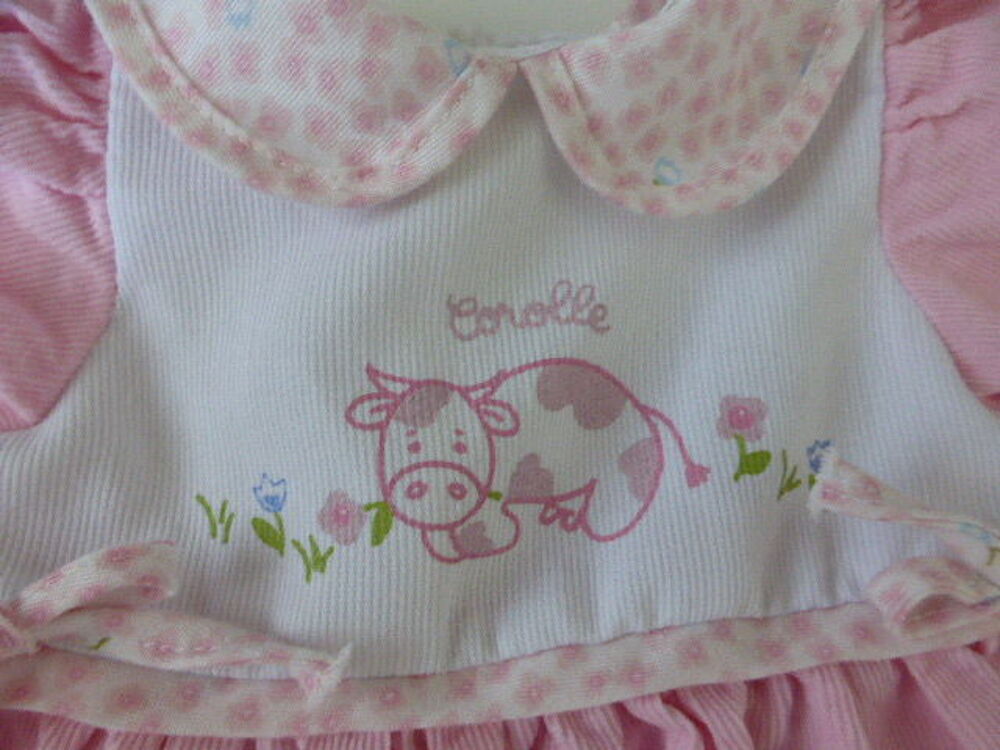 Corolle robe velours rose pour poup&eacute;e de 52 cm Jeux / jouets