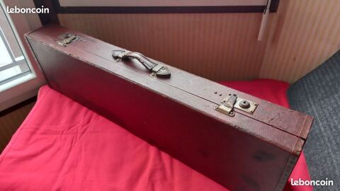 Ancienne longue valise - marron Paris 10 (75)