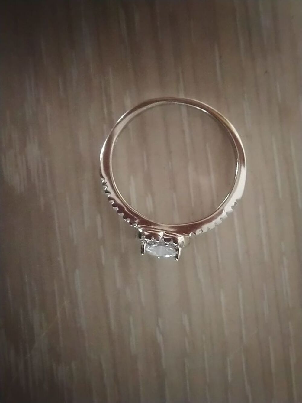 Bague solitaire en argent sterling 925, 18 mm de diam&egrave;tre Bijoux et montres