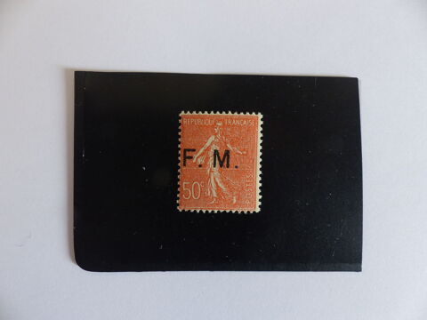 TIMBRE  DE  FRANCHISE  MILITAIRE  N� 6 NEUF *  COTE  7 � 1 Le Havre (76)