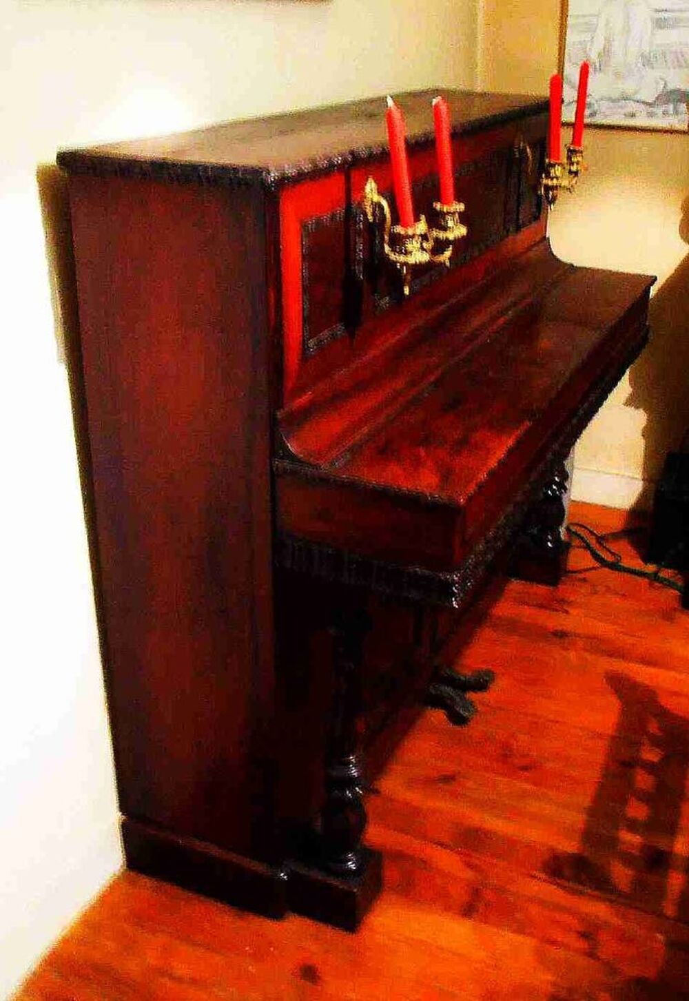 Donne piano droit baroque Instruments de musique