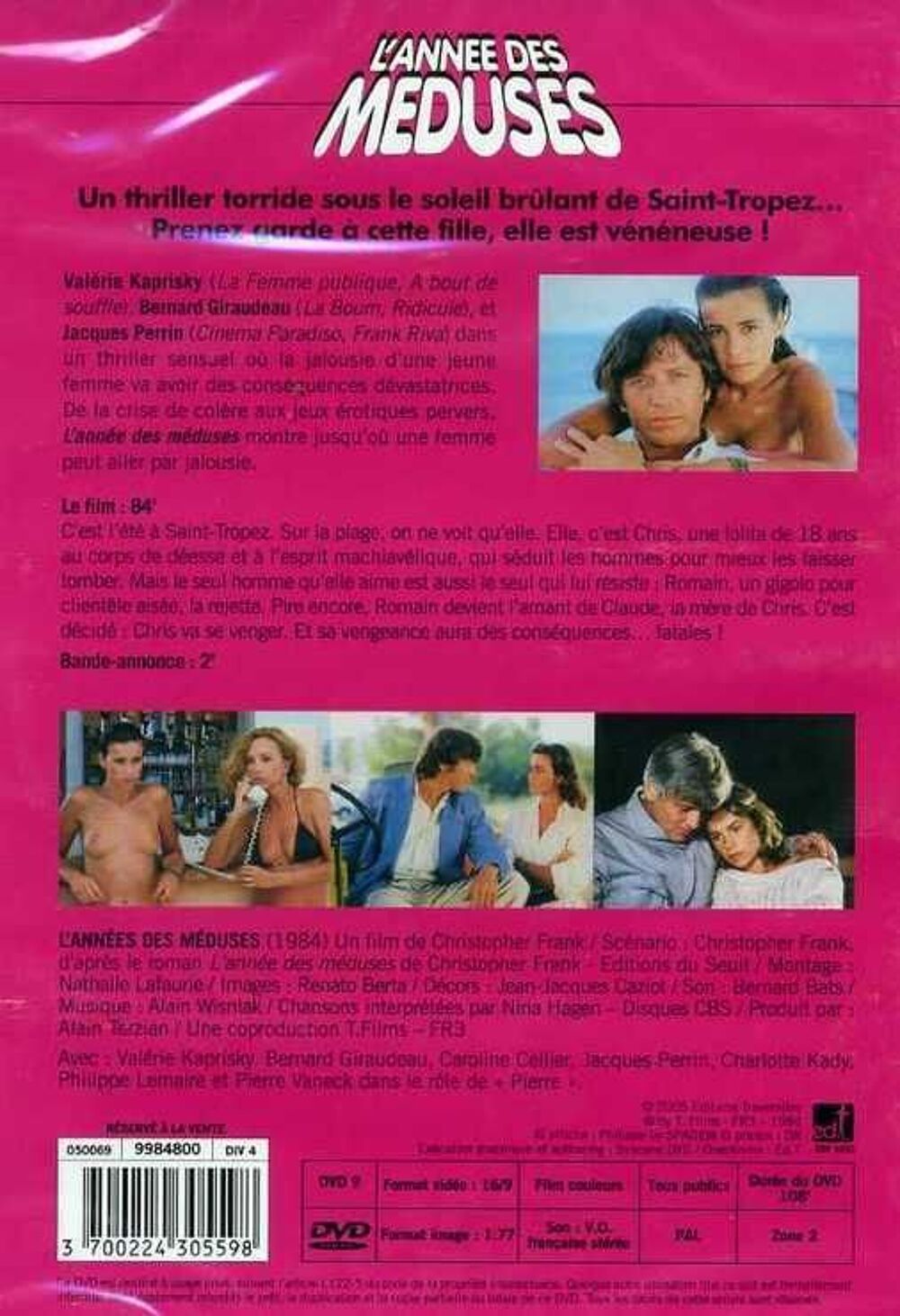 L'ANNEE DES MEDUSES DVD NEUF SOUS BLISTER
DVD et blu-ray