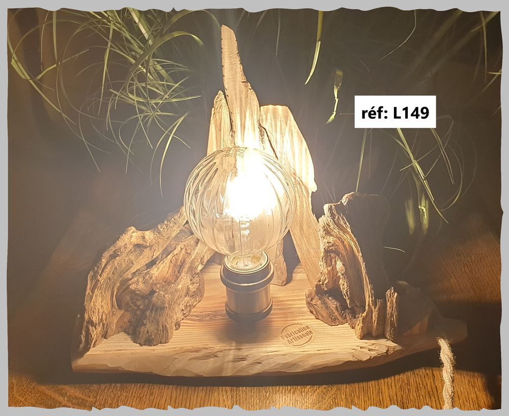 LUMINAIRE BOIS FLOTTE Décoration