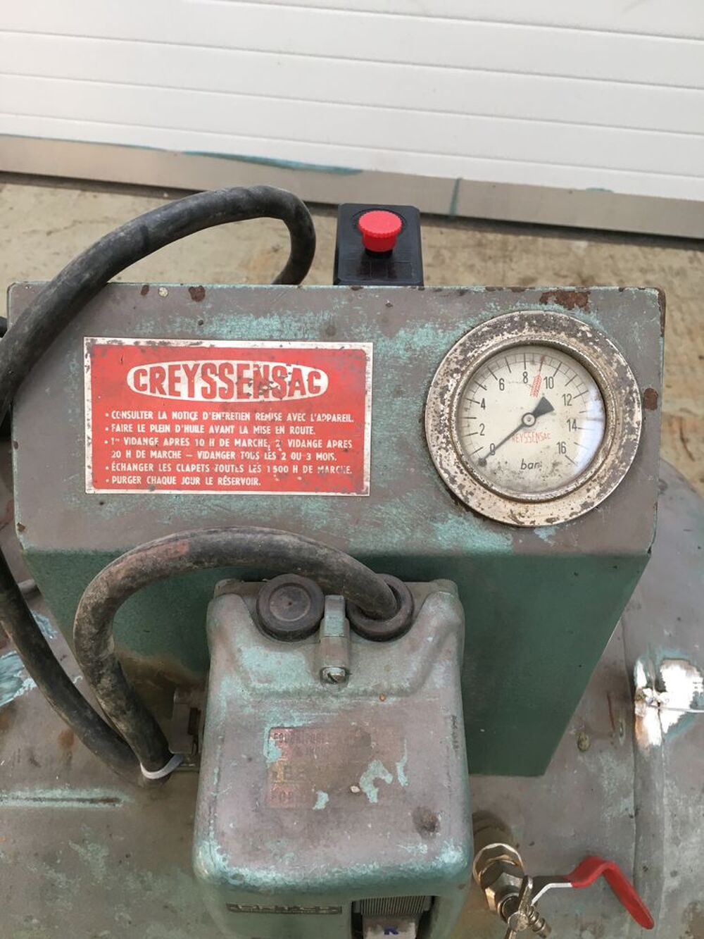 Saisissez le titre de votre objet.Compresseur triphas&eacute;e Bricolage
