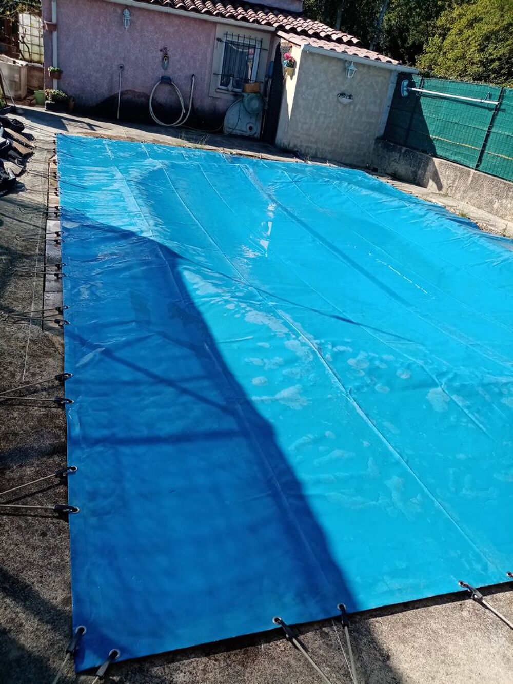 BACHE de s&eacute;curit&eacute; piscine 8,30 x 5,30 Sports