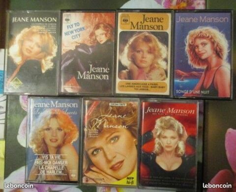 Cassettes audio Jeane Manson 0 H�rouville-Saint-Clair (14)