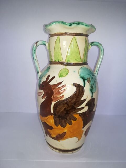 Vase en cramique numrot  38 Nice (06)