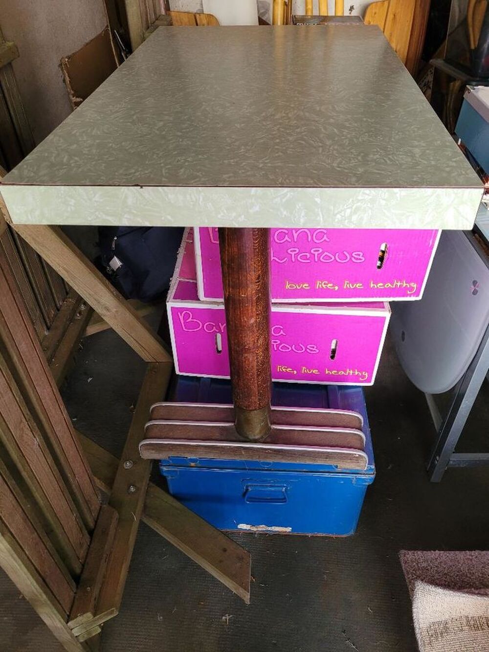 table bistrot vintage, Meubles