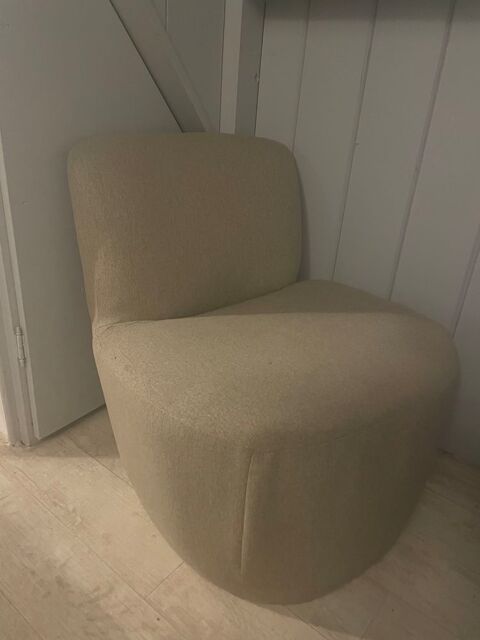 Pouf beige 60 Annecy (74)