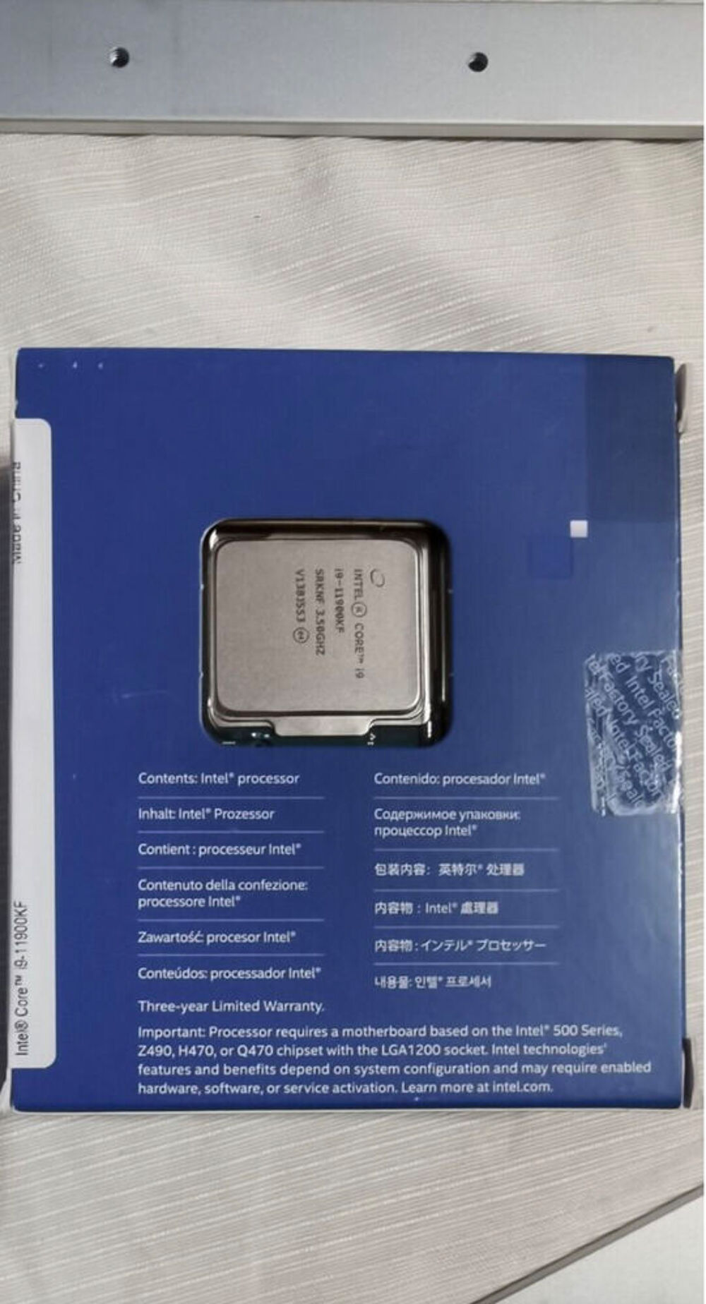 Intel core I9 Matériel informatique