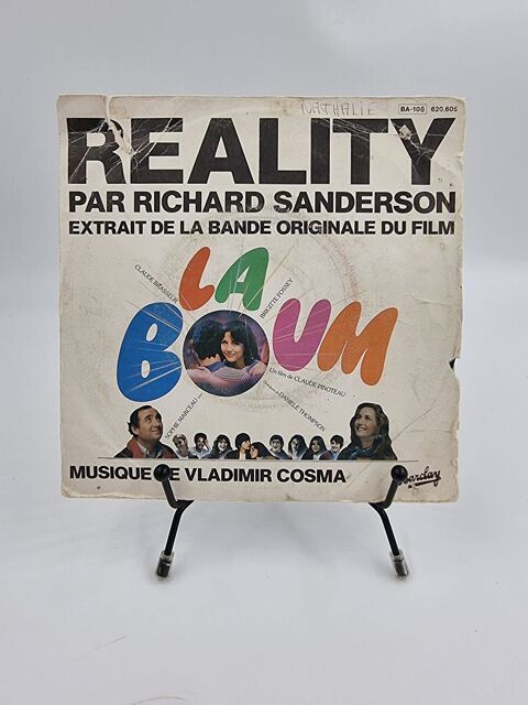 Vinyle 45 tours La Boum Reality par Richard Sanderson  4 Vulbens (74)