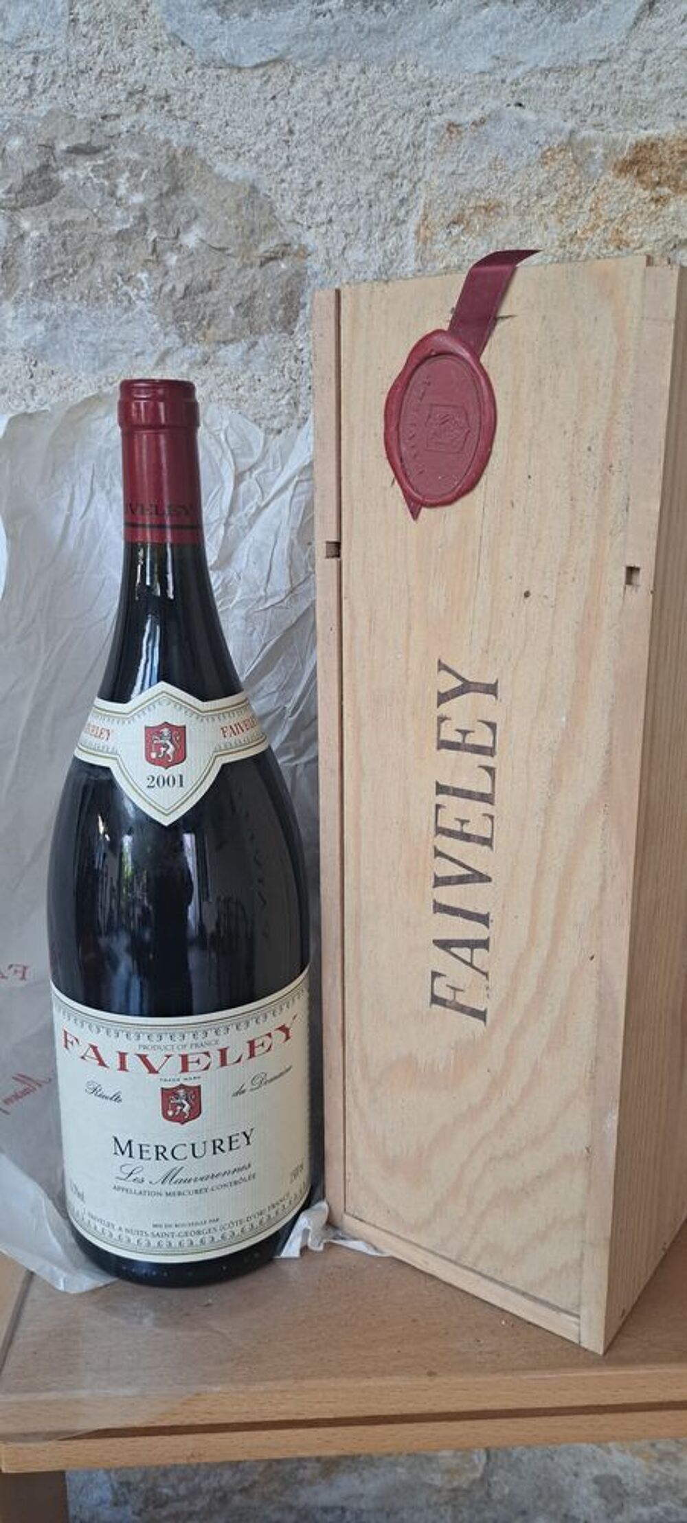 Magnum MERCUREY rouge 2001 