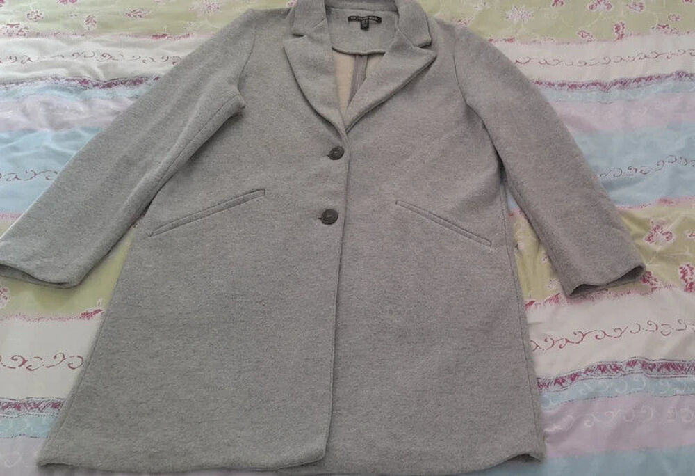 Manteau taille 38 gris clair Vêtements