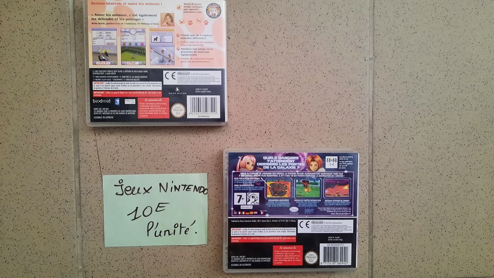 Jeux Nintendo DS Consoles et jeux vid�os
