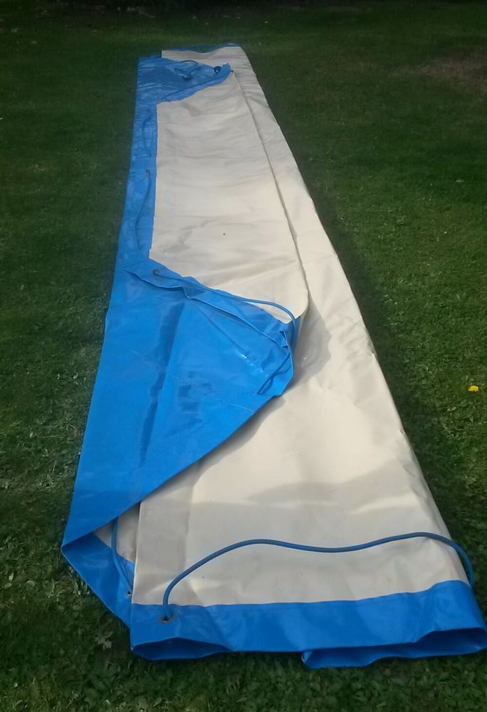 B&acirc;che hivernage double face piscine octogonale hors sol Jardin