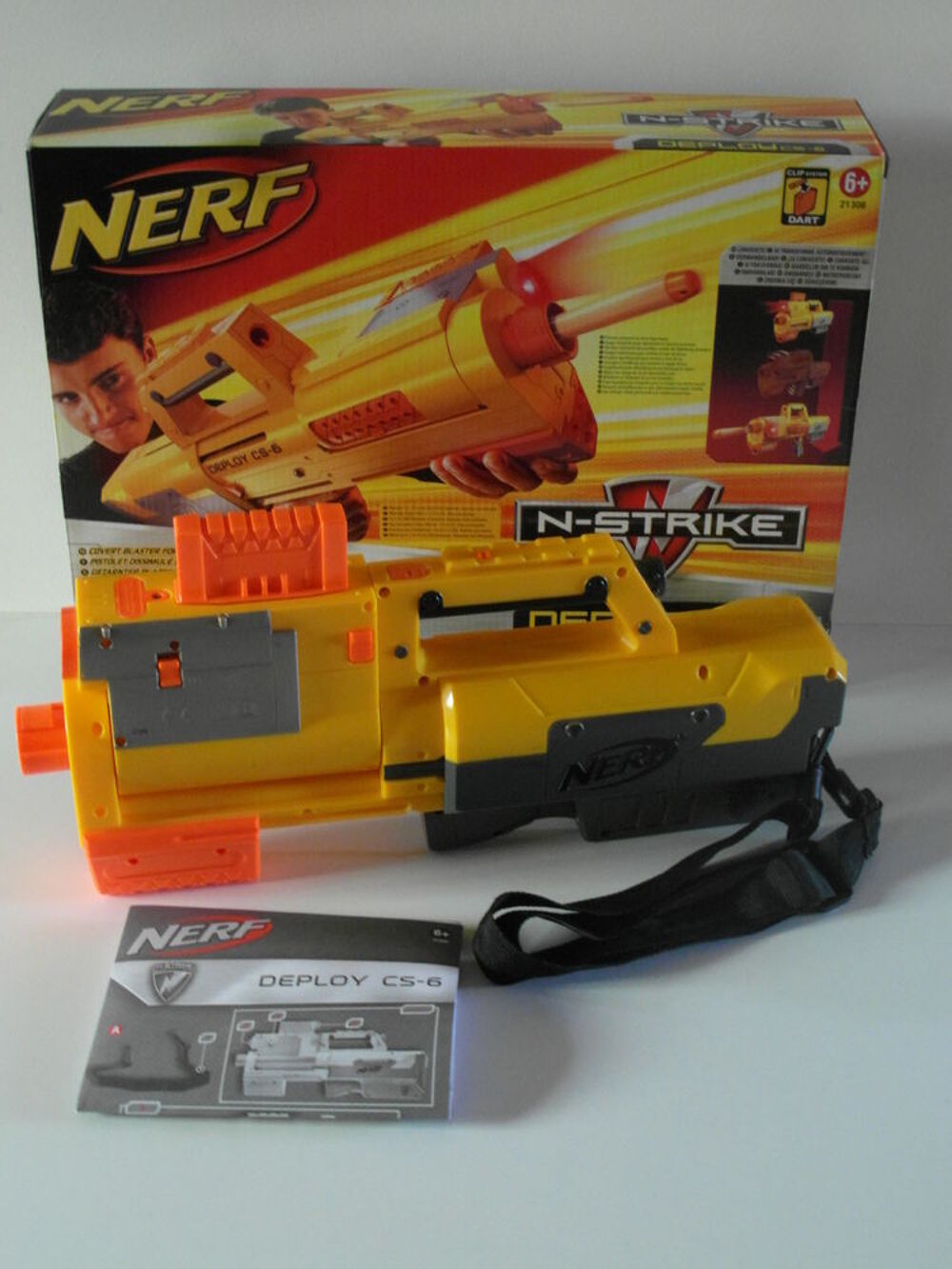 NERF N-STRIKE DEPLOY CS 6 - Complet - Jeux / jouets