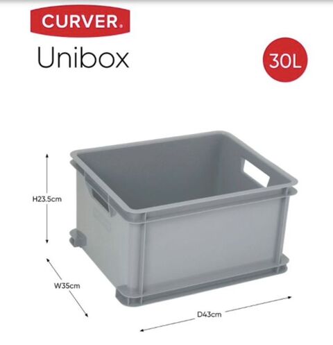Caisses de rangement CURVER Unibox x3 - mrtsteph Nogent-sur-Marne (94)