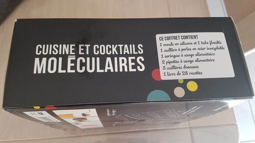 coffret cuisine et cocktails mol&eacute;culaires Décoration