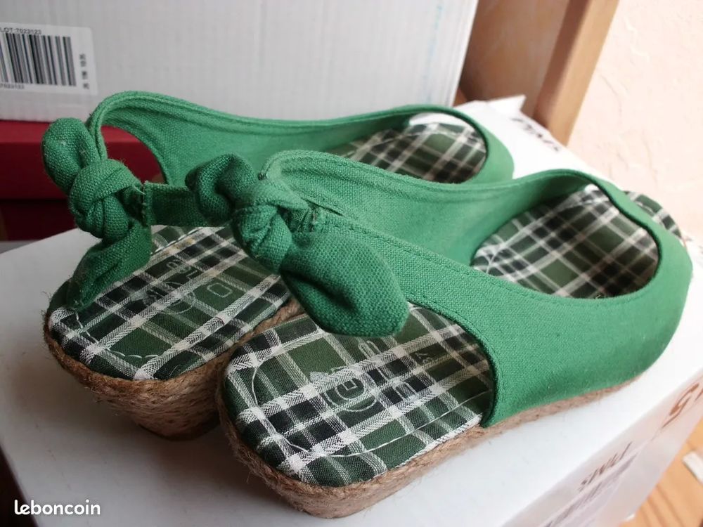 Ballerine compens&eacute;es Chaussures