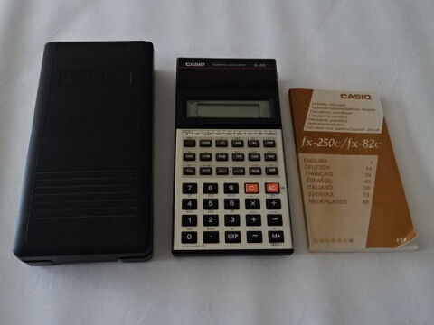 calculatrice casio  FX 82C  son boitier  et sa notice 10 Le Teilleul (50)