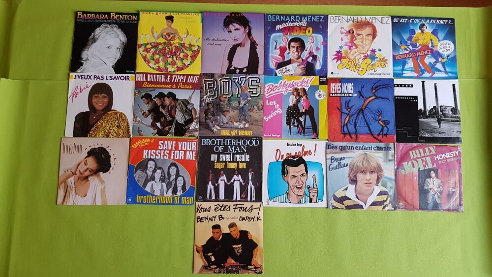 LES 45T PHOTO 22 CD et vinyles