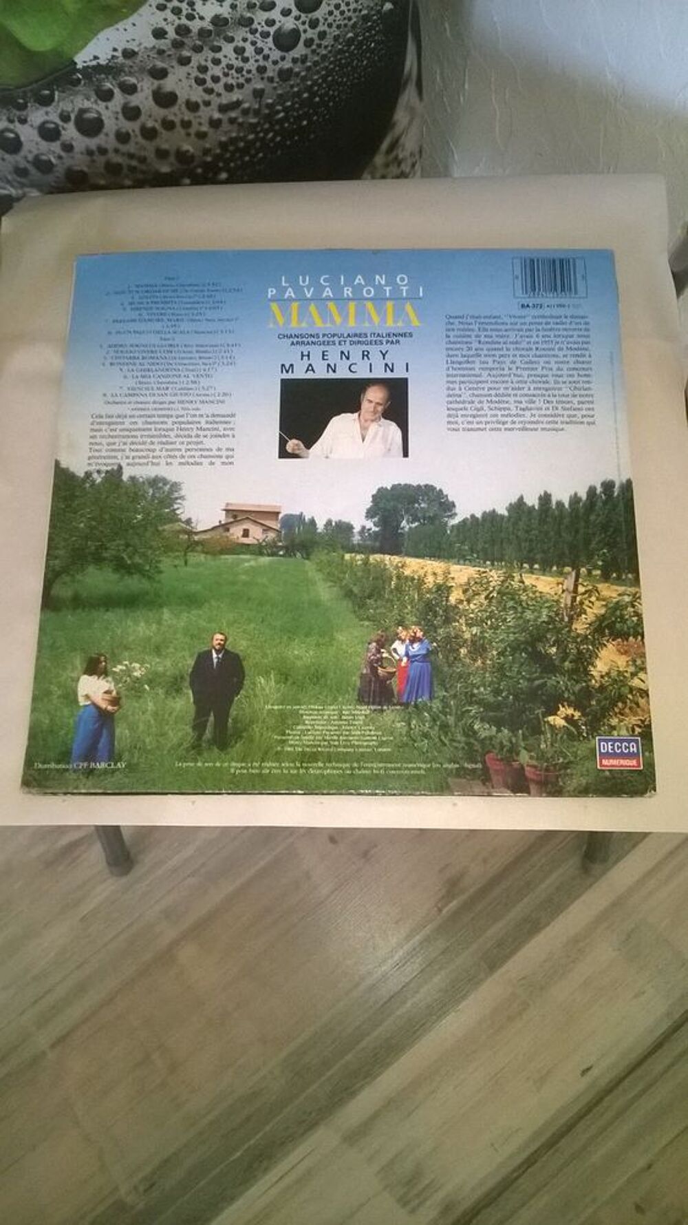 Vinyle Luciano Pavarotti / Henry Mancini
Mamma
1984
Bon e CD et vinyles