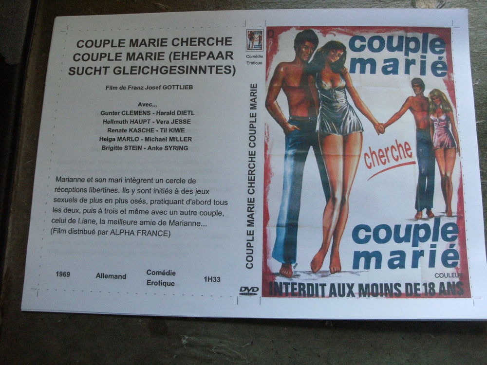 Film : " Couple marie cherche couple marie " DVD et blu-ray
