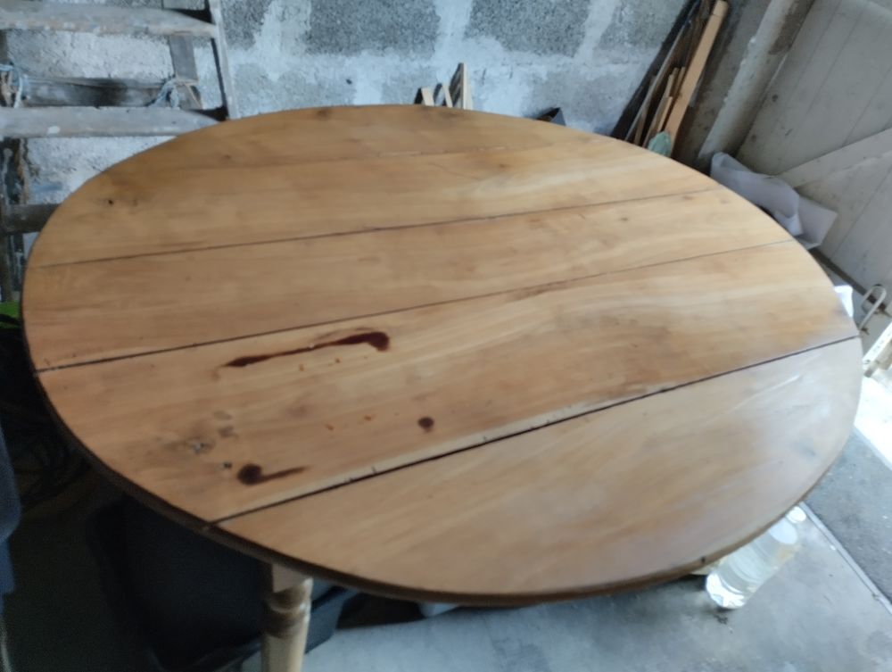 Table ovale en ch&acirc;taigner Meubles