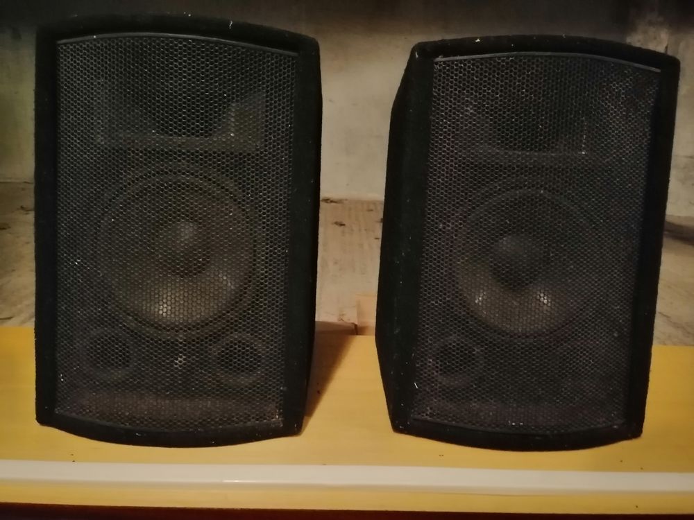Paire d'enceintes professionnelles Audio et hifi