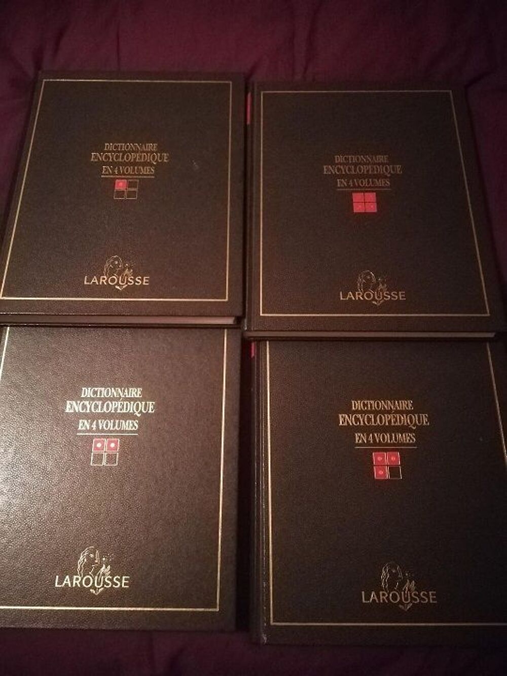 Lot 4 dictionnaires encyclopediques larousse Livres et BD
