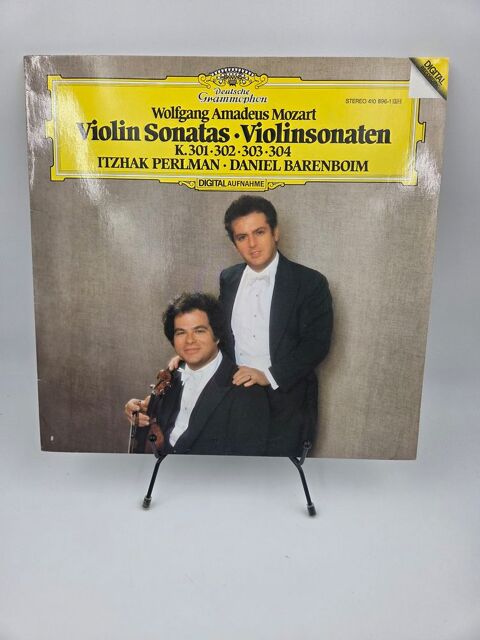 Vinyle 33 tours Wolfgang Amadeus Mozart (Violin Sonatas...) 5 Vulbens (74)
