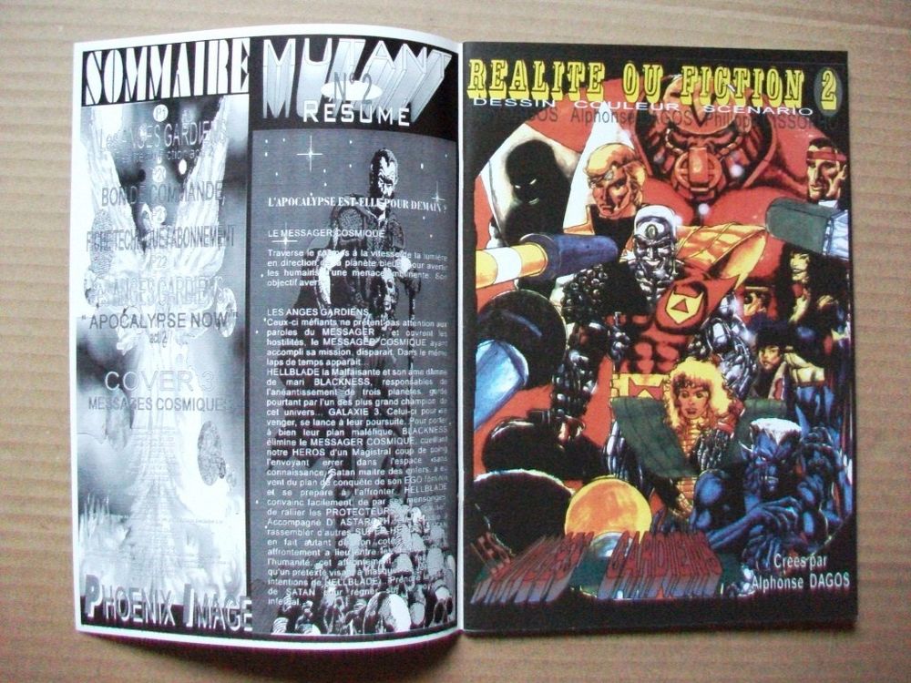 LOT 6 albums Les Anges Gardiens ~ Mutant (1995) Livres et BD