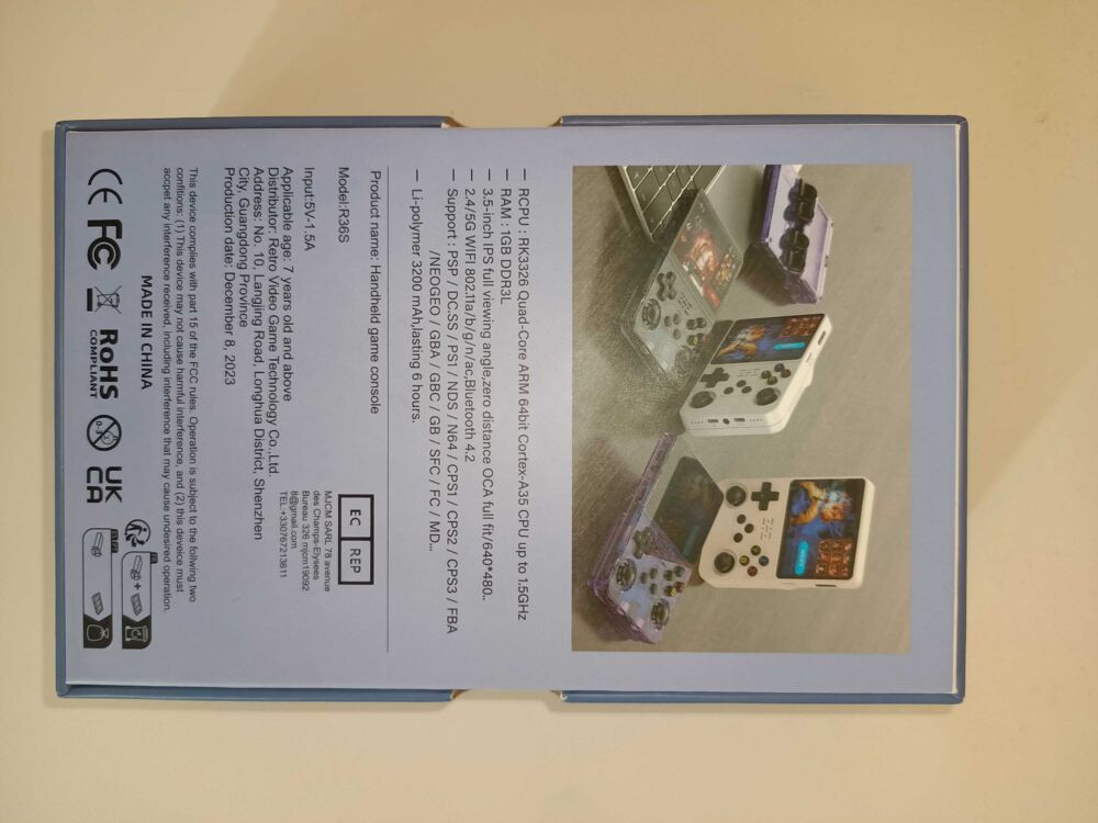 game console R36S 