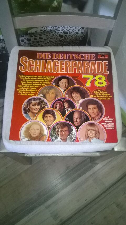 Vinyle Die Deutsche Schlagerparade '78
1978
Excellent etat 5 Talange (57)