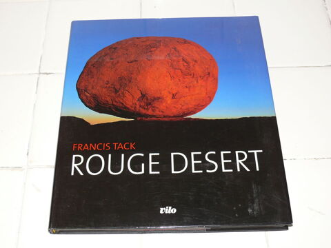 Livre :  Rouge Dsert  2 Saintes (17)