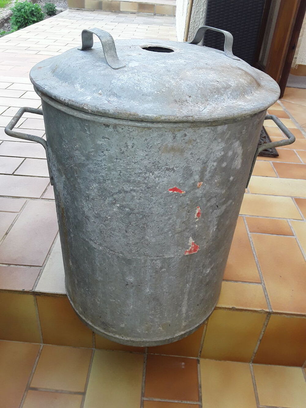 Sterilisateur vintage 10 bocaux &agrave; gaz Jardin
