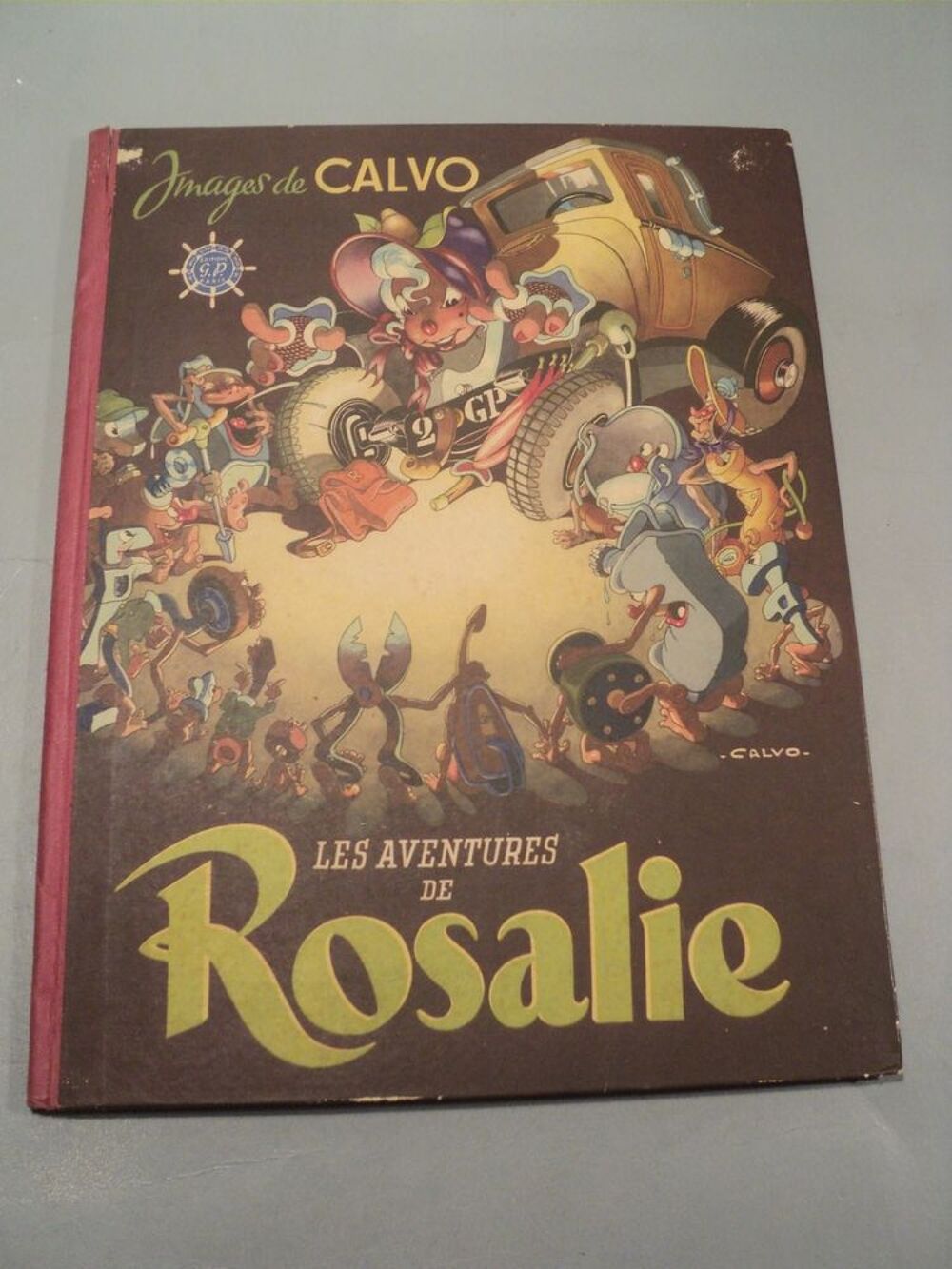 Bande Dessin&eacute;e Les Aventures de Rosalie Images de Calvo 1946 Livres et BD