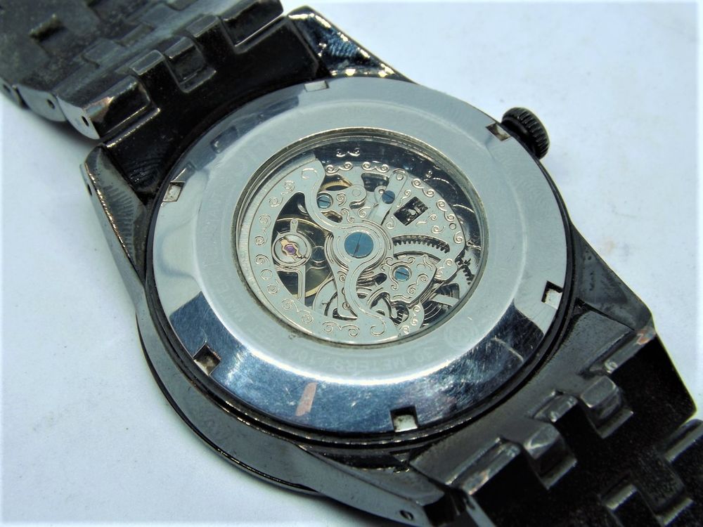 Rare montre automatique Fossil Relic Blaine ZR77268 2016 TBE Bijoux et montres