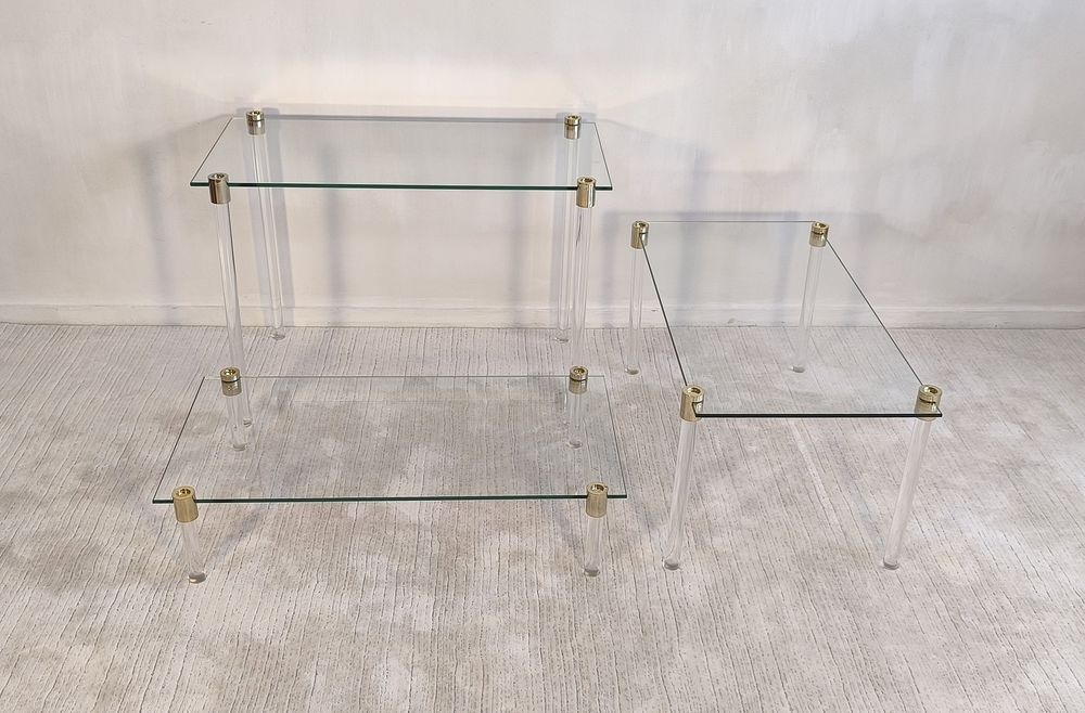 Magnifiques tables basses d'appoint - &eacute;tag&egrave;re Charles Hollis Meubles