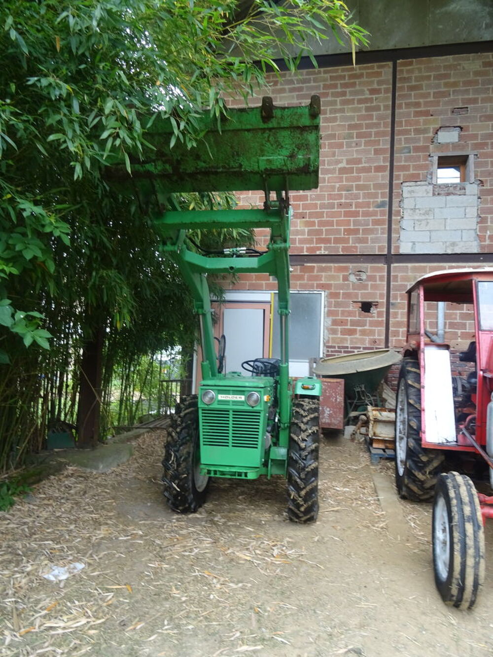   Tracteur Holder A55 avec chargeur 