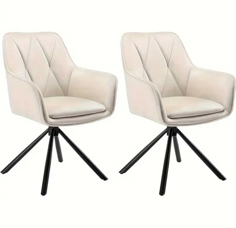 Lot de 2 chaises scandinave de luxe ,neuves sous boite Meubles