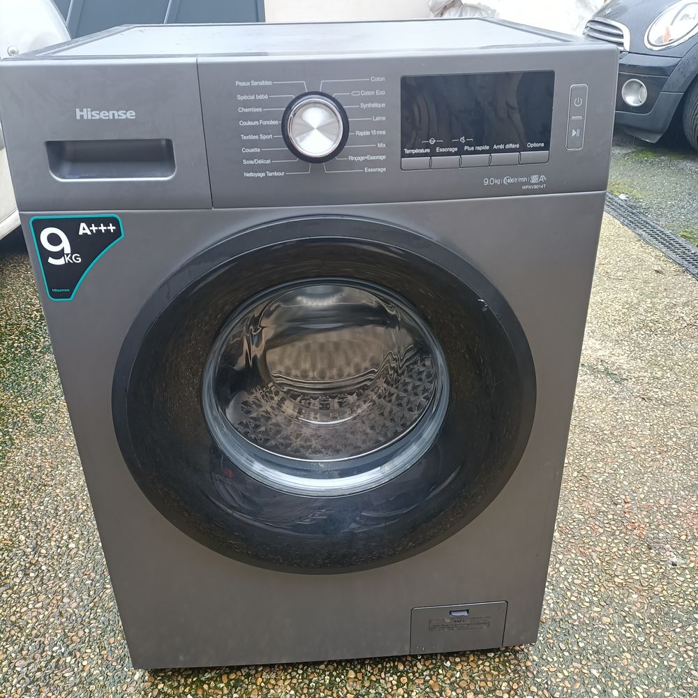 Machine a laver hisense 9kg Electroménager