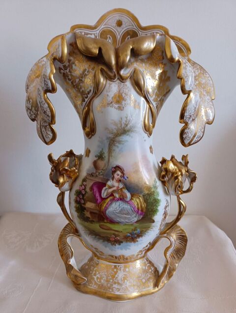 Vase en porcelaine de Paris 480 Clohars-Carnot (29)
