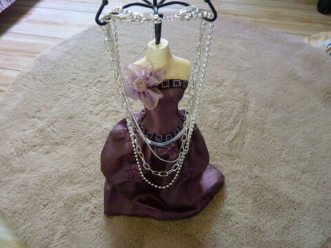 collier multi-rangs bijoux femme fantaisie argent� neuf 2 Brienne-le-Ch�teau (10)