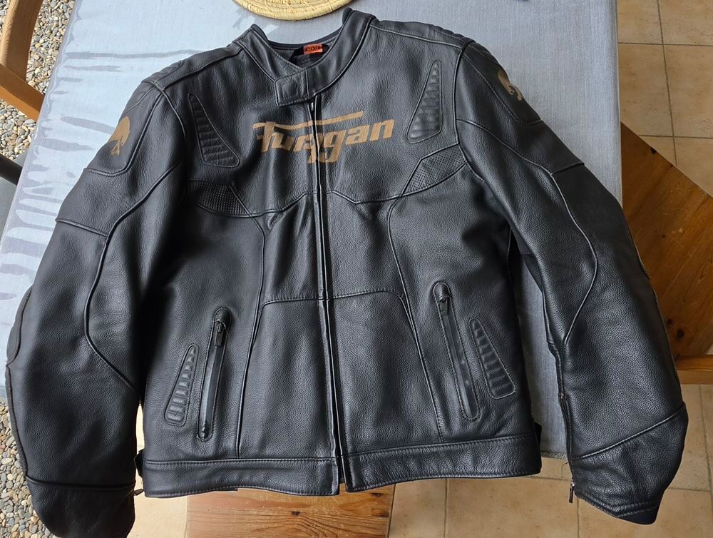 Blouson cuir moto Vêtements