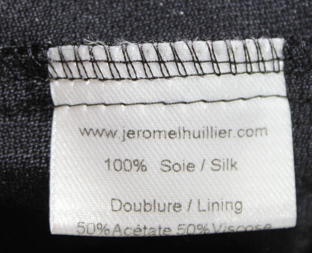 Top blouse lavalli&egrave;re lurex JEROME L'HUILLIER T.38 Fr Vêtements