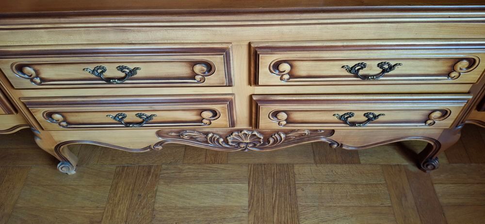 Buffet vaisselier en merisier massif Meubles