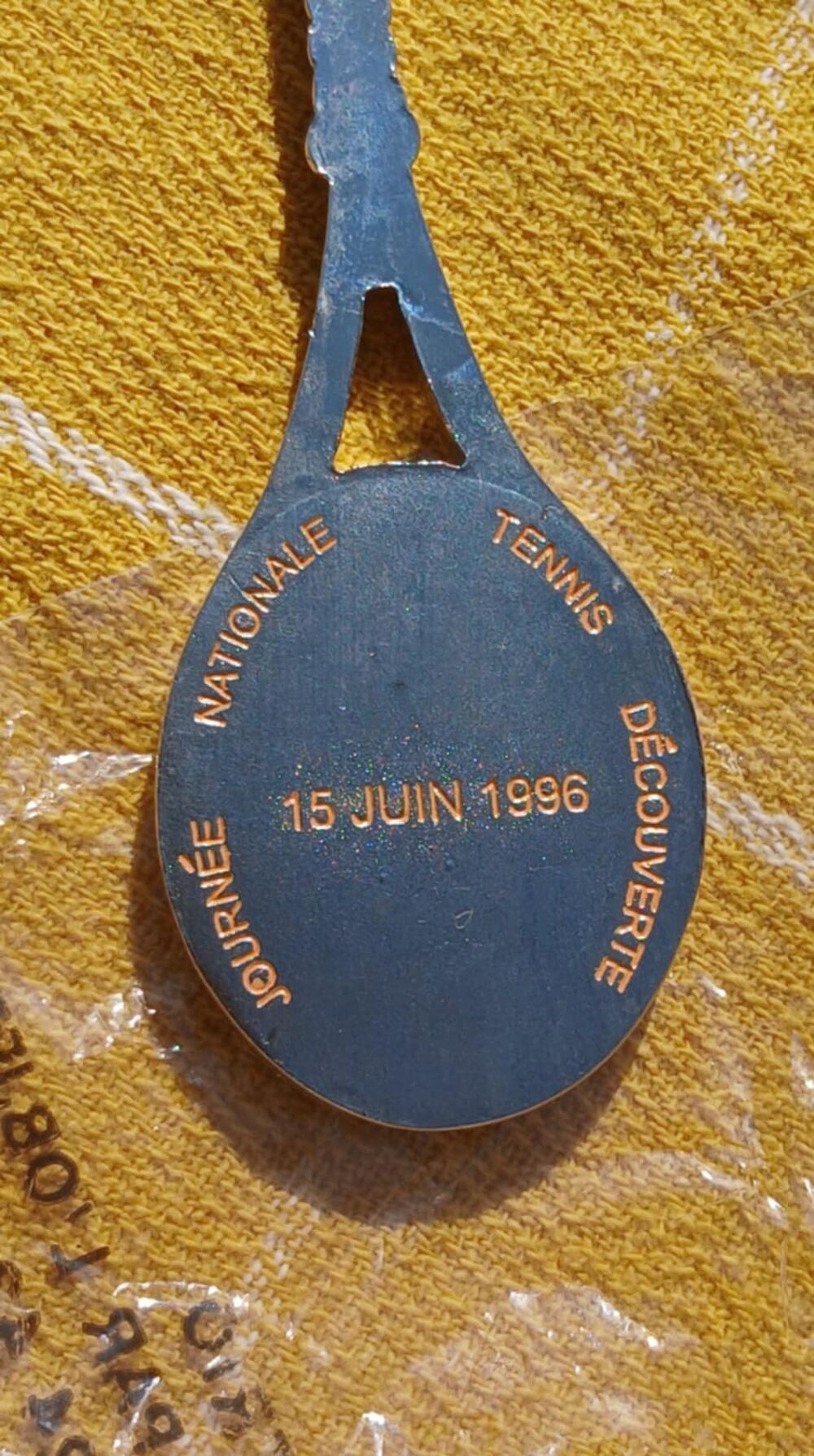 Porte-cl&eacute;s: Journ&eacute;e Nationale Tennis D&eacute;couverte 15 Juin 1996 