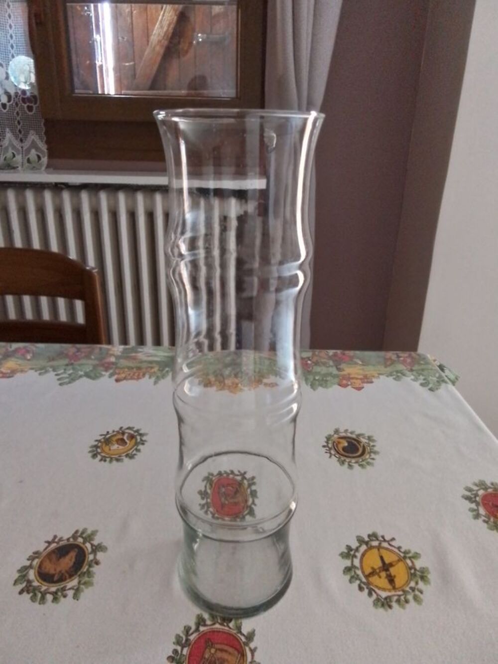 Tr&egrave;s beau vase en verre Décoration