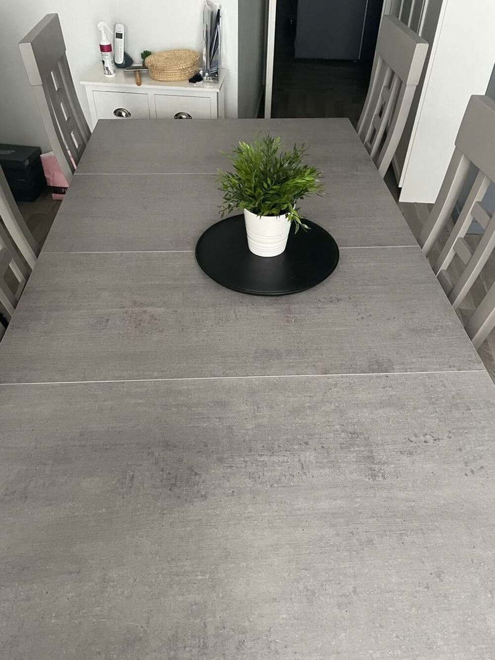 joli ensemble table et chaises salle &agrave; manger Meubles